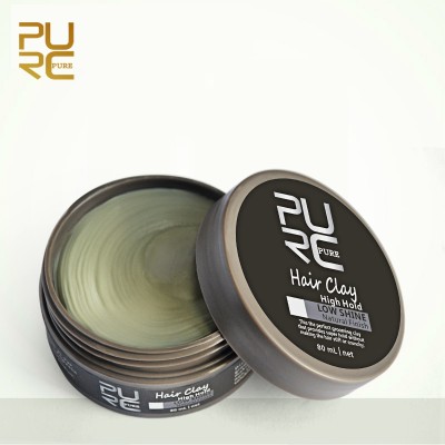 PURC matte finish strong hold hair clay for fine and thinning hair