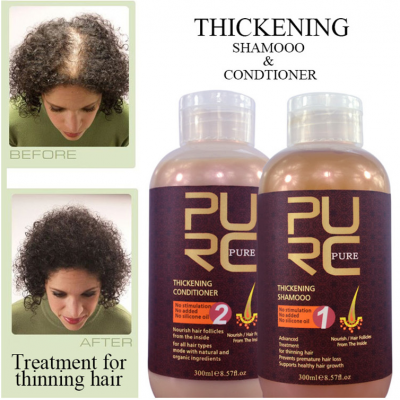 Natural thickening hair products no silicone oil hair growth treatment