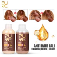 Herbal Natural Ginger extract hair growth shampoo conditioner anti hair loss treatment