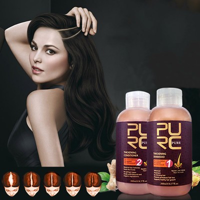 Factory OEM ODM Private Label Hair Care Growth Ginger Shampoo Anti Loss Long Hair Shampoo Conditioner For Women Men